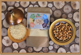 Doğal Pişmiş Nohut Unu-100gr